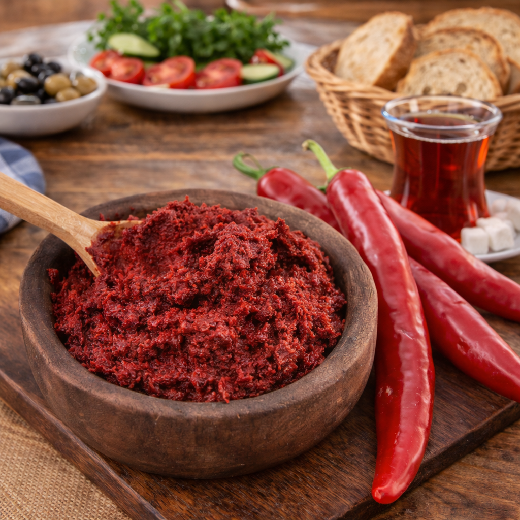 TATLI BİBER SALÇASI