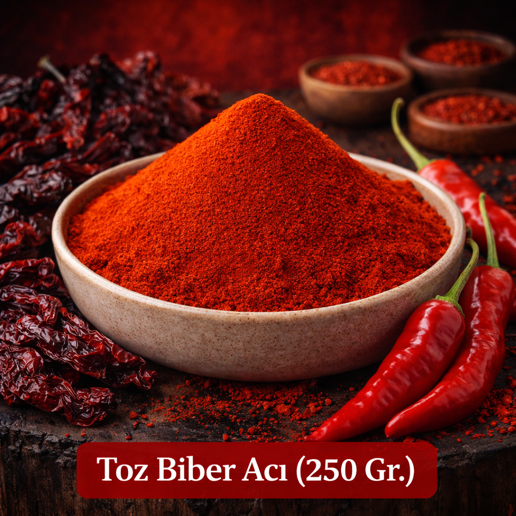 TOZ BİBER ACI - 250 GR