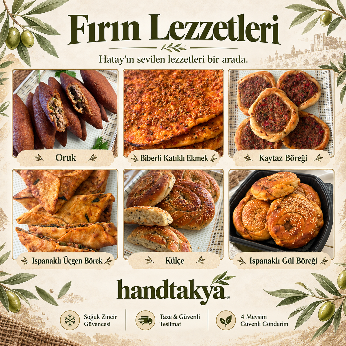 HANDTAKYA Fırın Lezzet Paketi