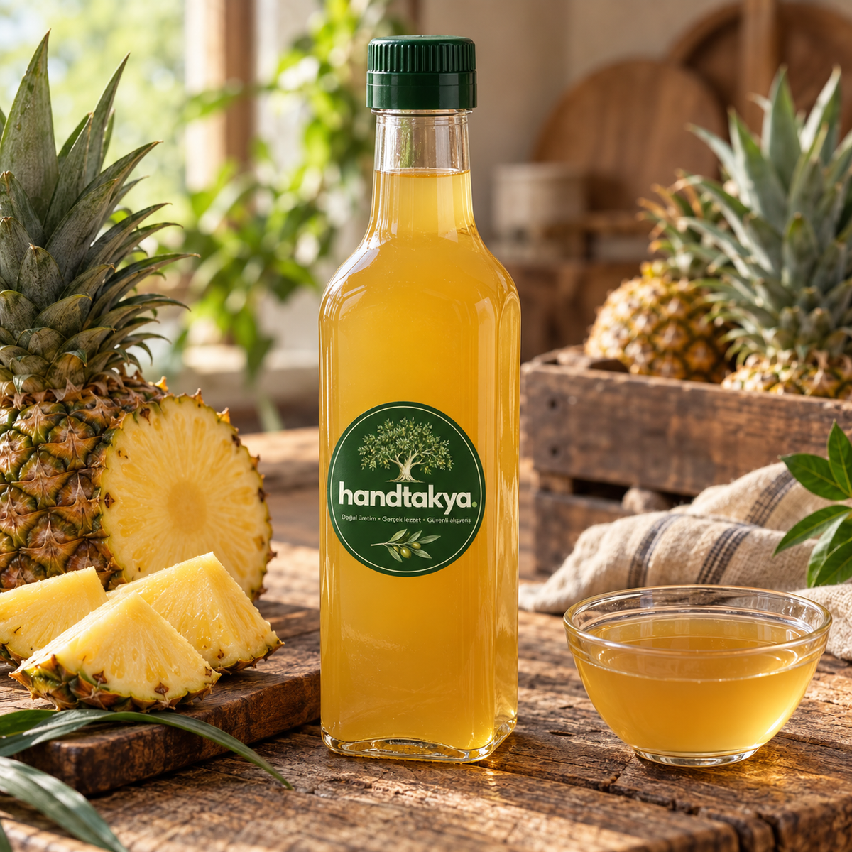 Doğal Ananas Sirkesi - 500 ML