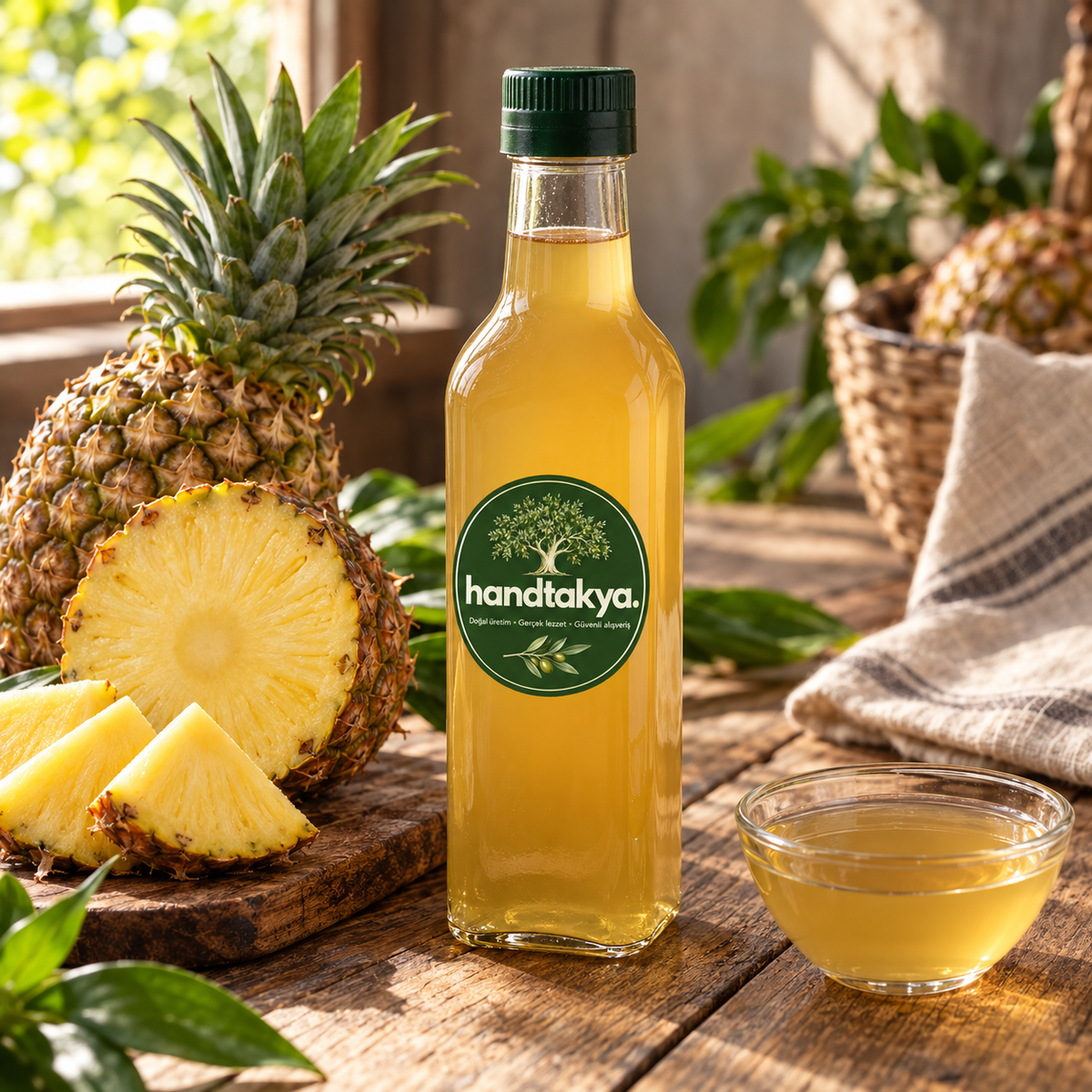 Doğal Ananas Sirkesi - 500 ML