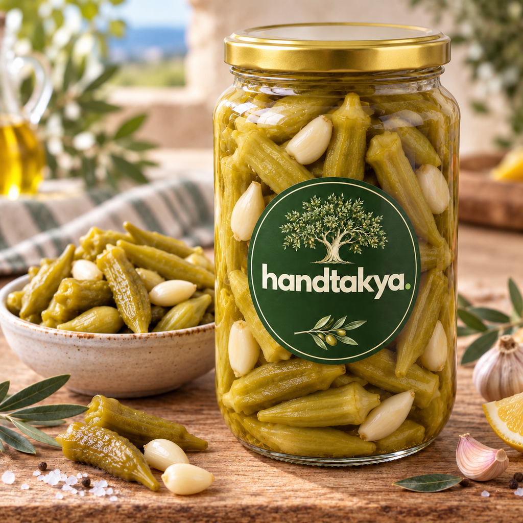 Hatay Usulü Bamya Turşusu - 600 GRAM