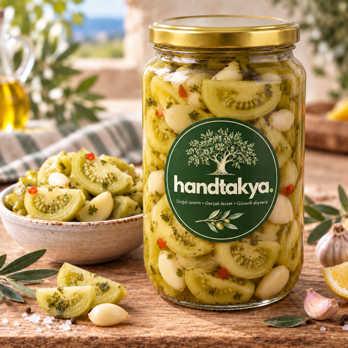 Hatay Usulü Domates Turşusu - 600 GRAM