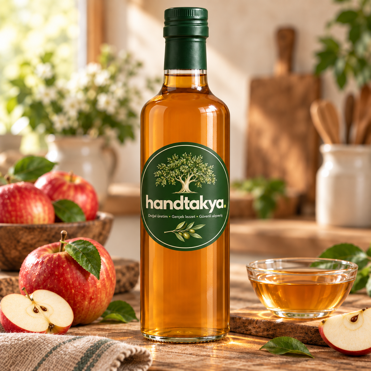 Doğal Elma Sirkesi - 500ML