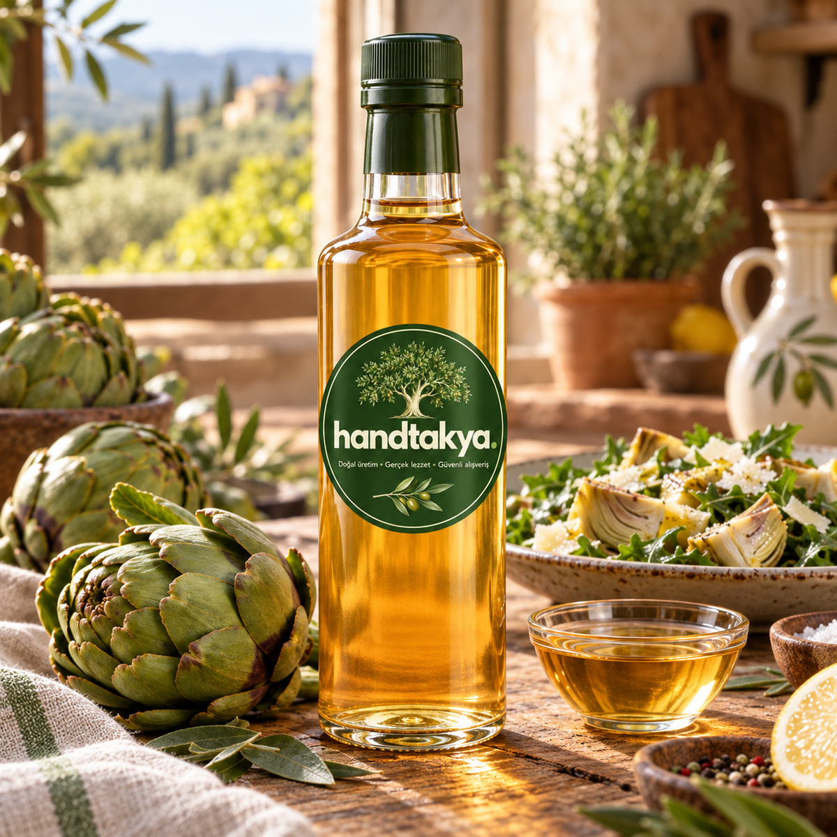 Doğal Enginar Sirkesi - 500 ML