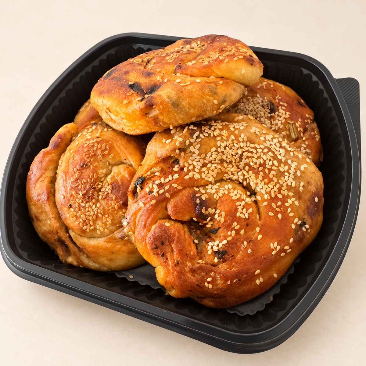 Ispanaklı Gül Böreği