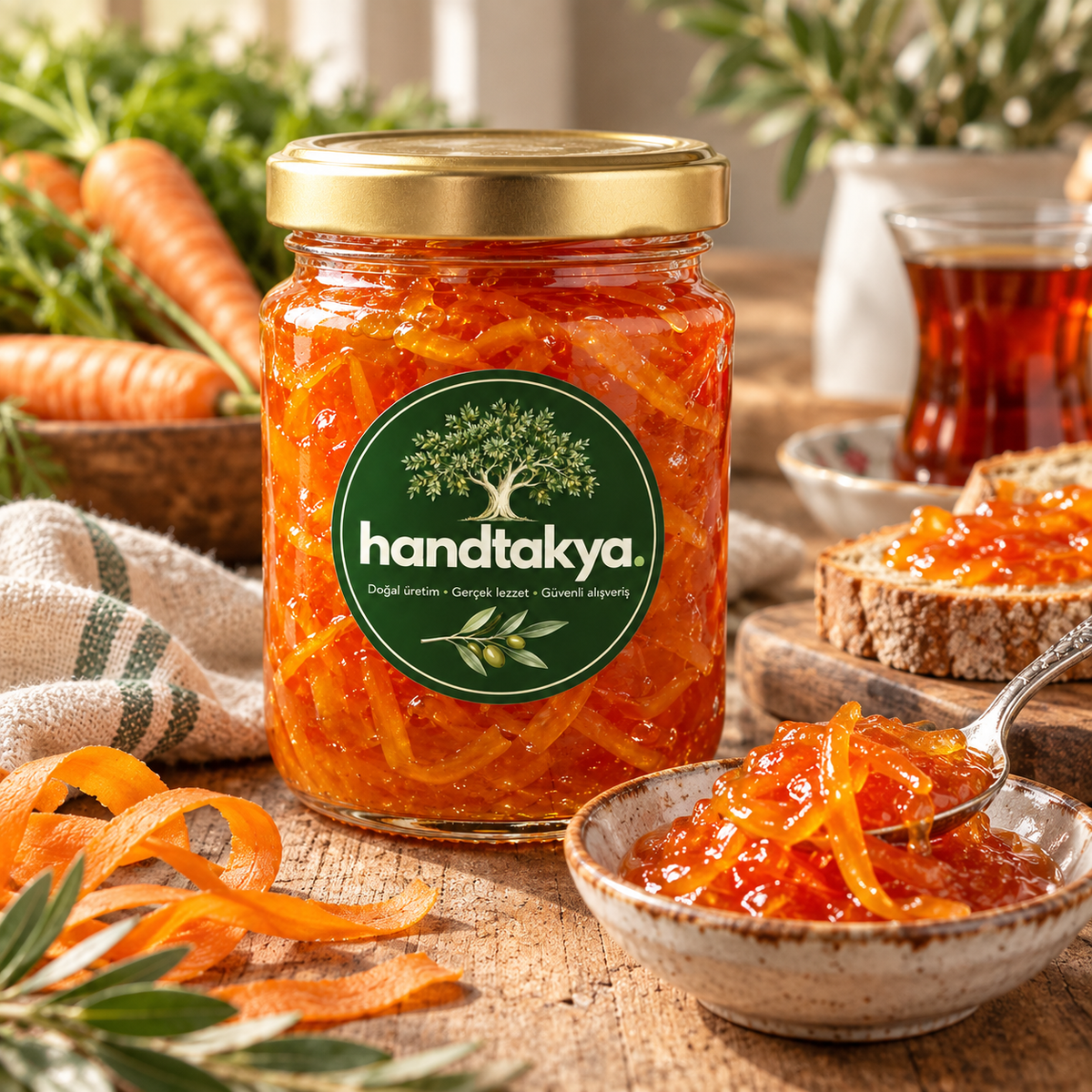 Havuç Reçeli - 720 GRAM