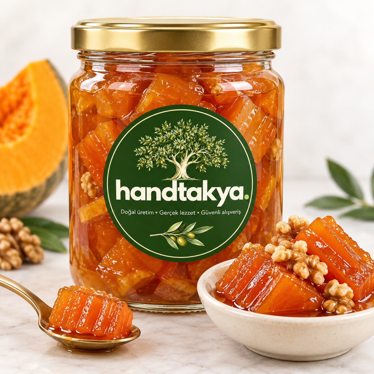 Kabak Tatlısı – Cam Kavanoz - 800 GRAM