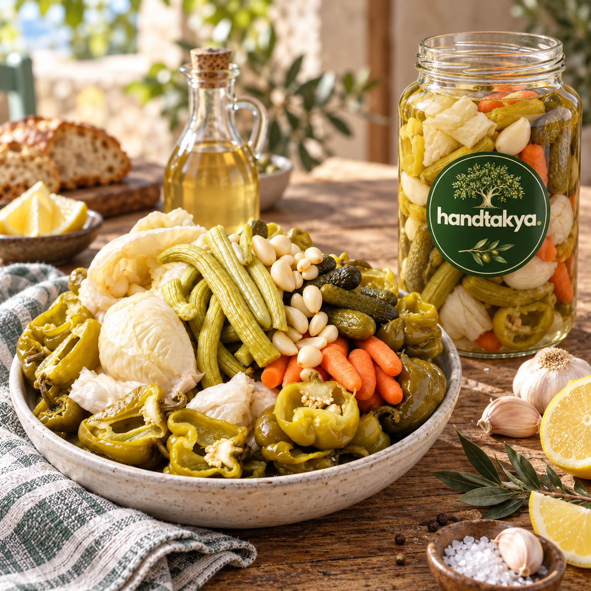 Hatay Usulü Karışık Turşu - 600 GRAM