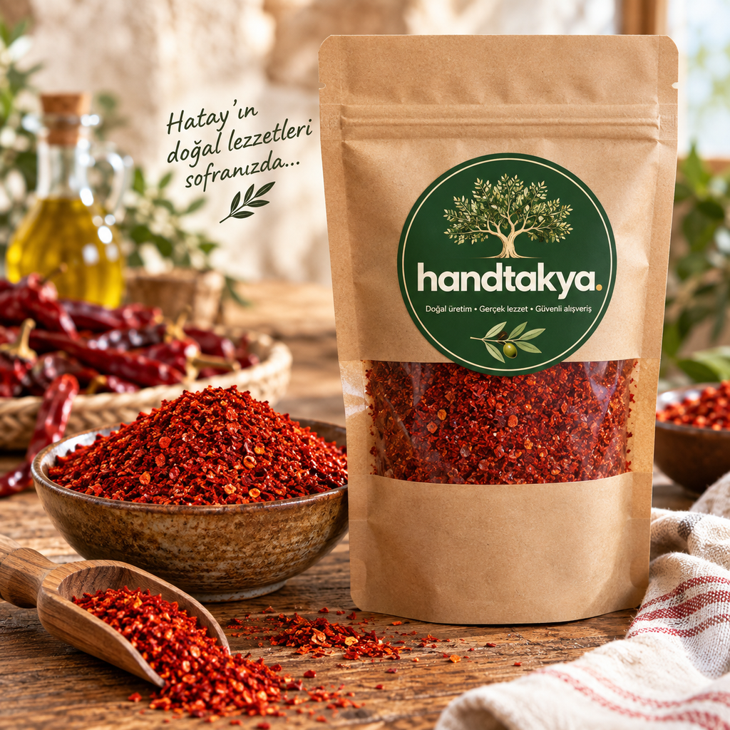 Hatay Usulü Tatlı Pul Biber - 100 GRAM