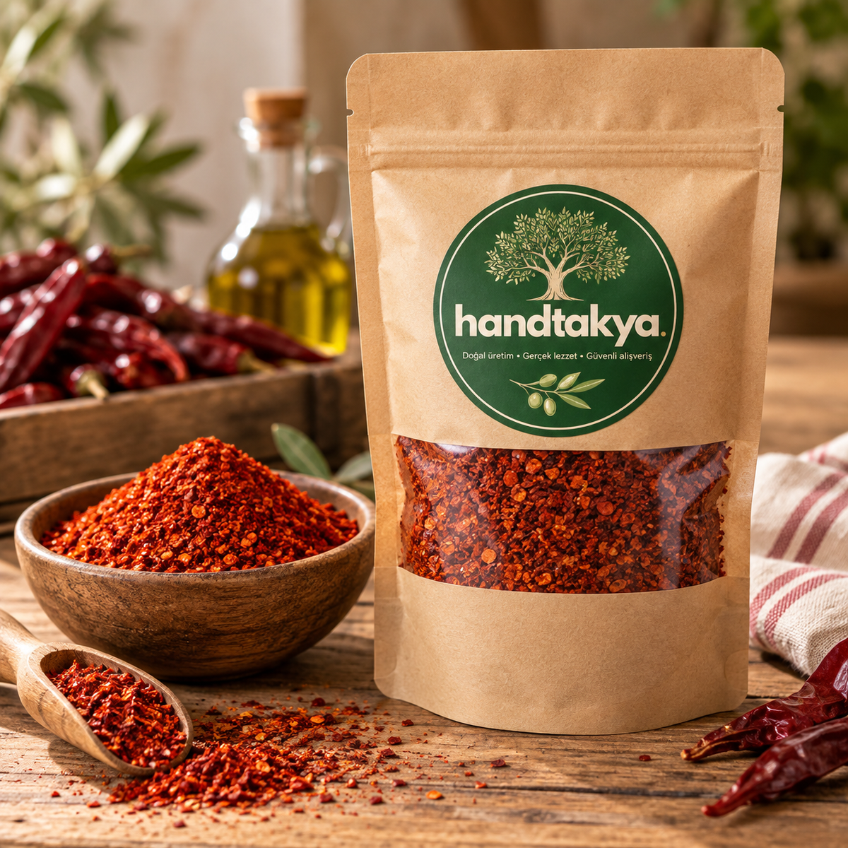 Hatay Usulü Tatlı Pul Biber - 100 GRAM