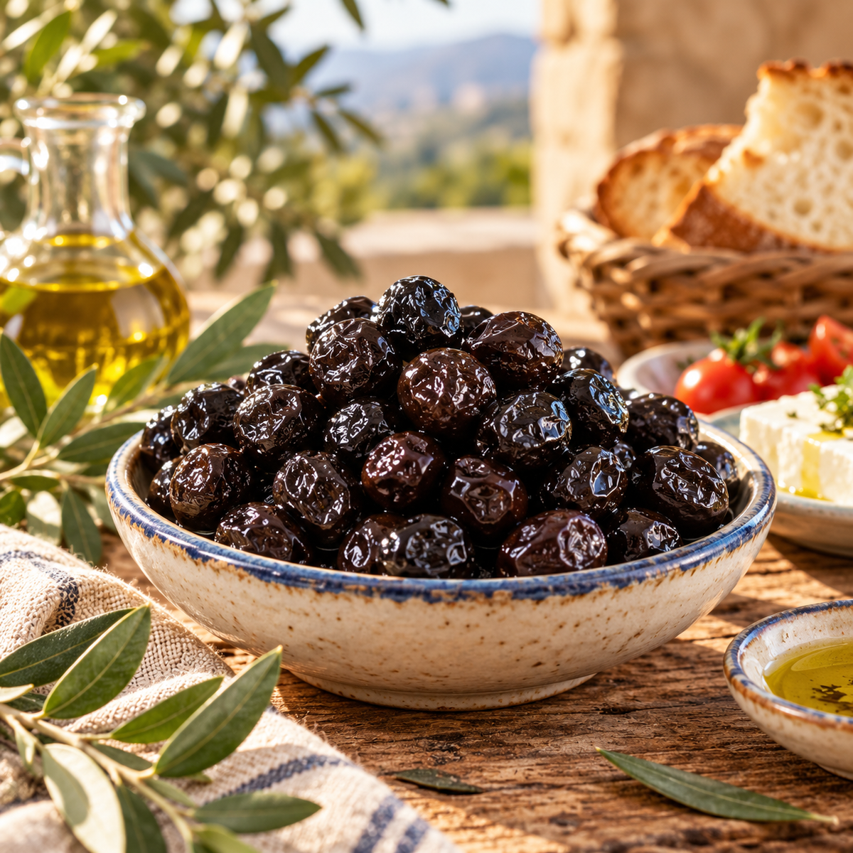 Hatay Siyah Yağlı Sele Zeytin - 1KG