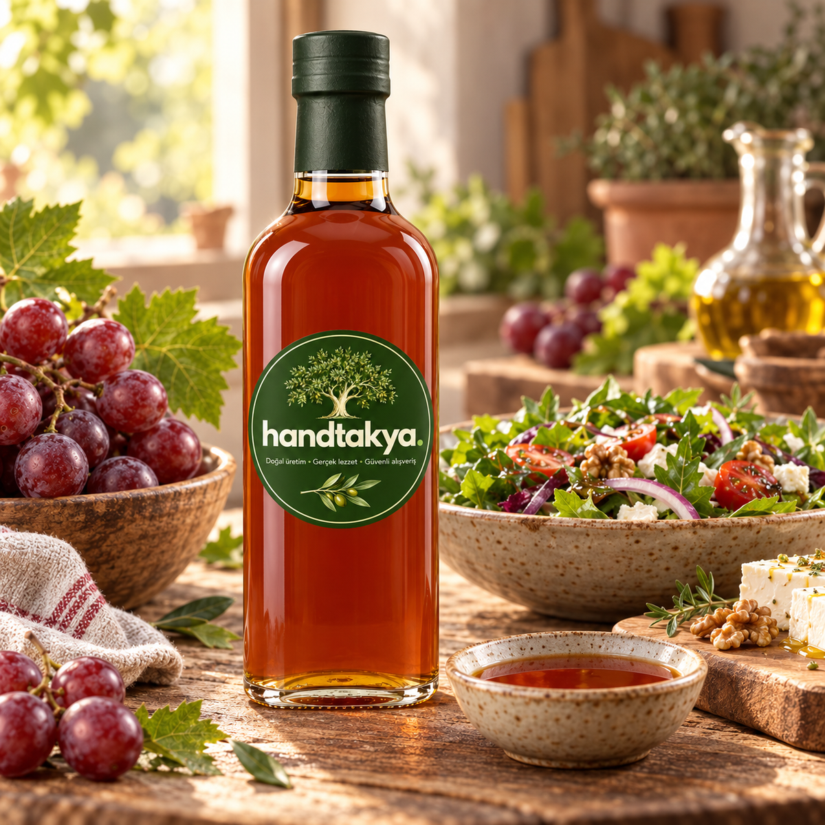 Doğal Üzüm Sirkesi - 500 ML