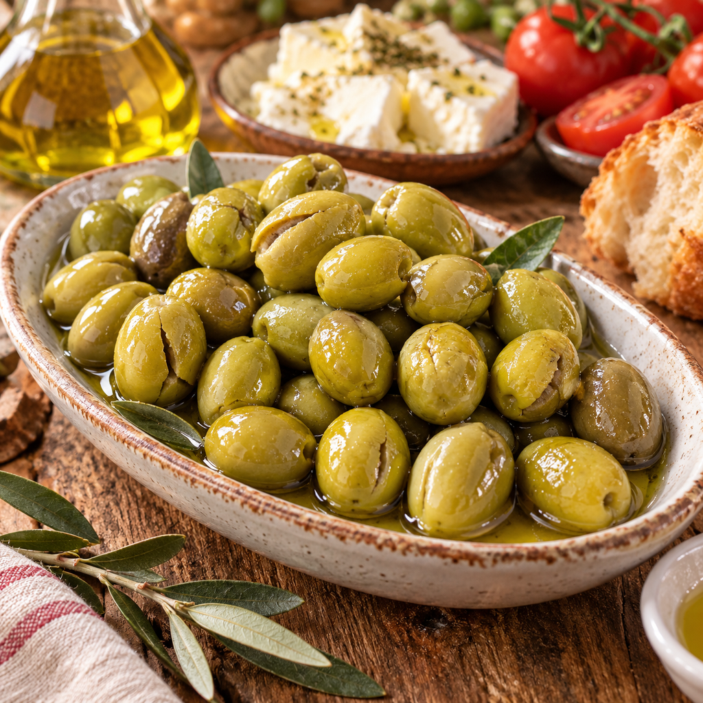 Hatay Yeşil Kırma Zeytin